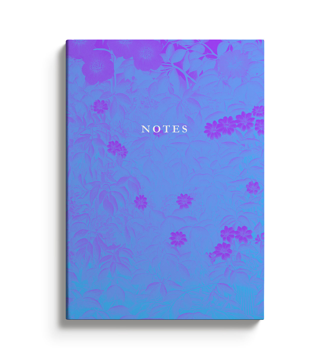 Tropical Purple & Blue Notebook