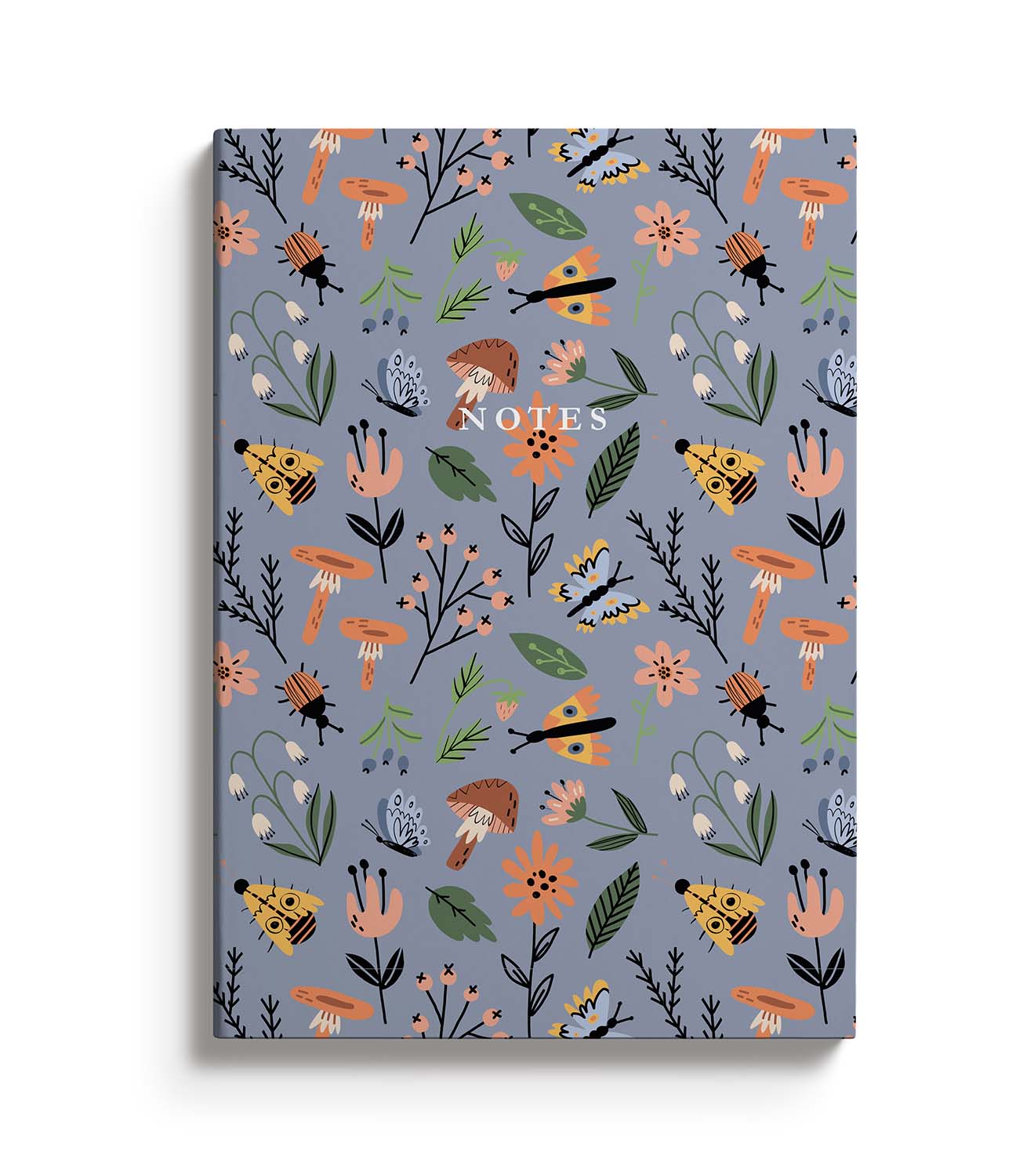 Butterfly & Mushroom Notebook