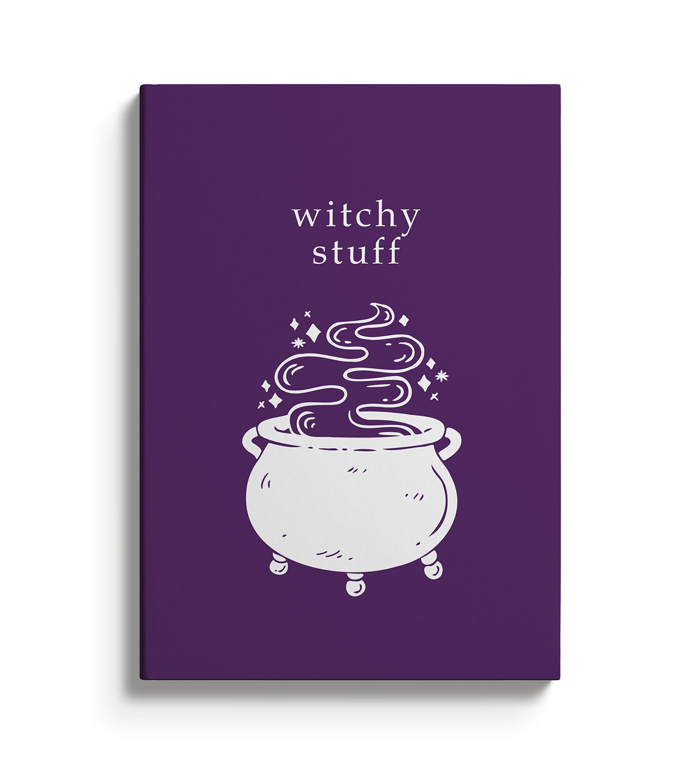 Witchy Stuff Cauldron Notebook