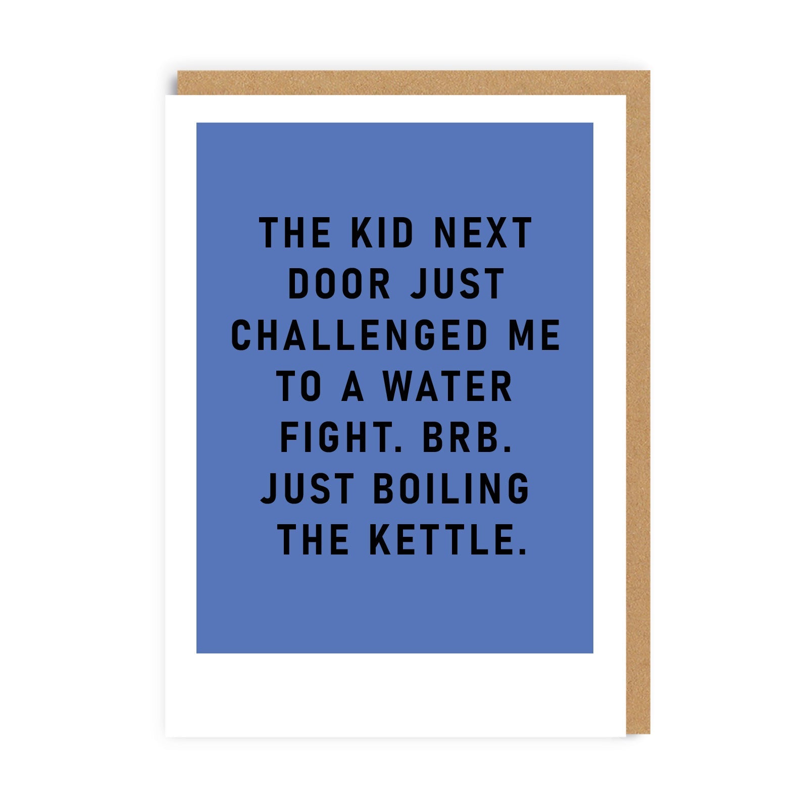 Water Fight Greeting Card