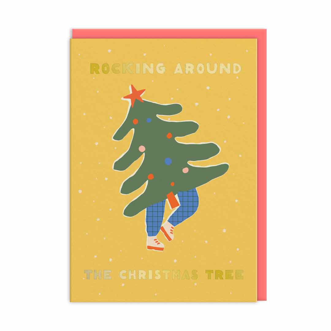 Rocking Around The Christmas Tree Card