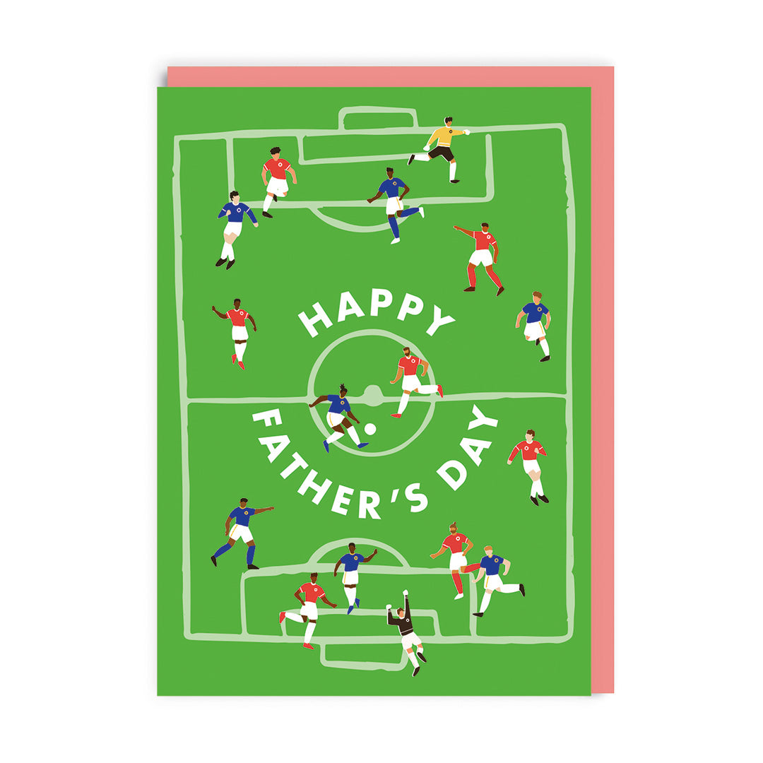 Football Pitch Father’s Day Card