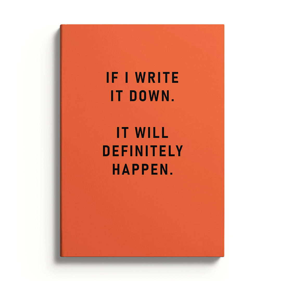 Definitely Happen Notebook