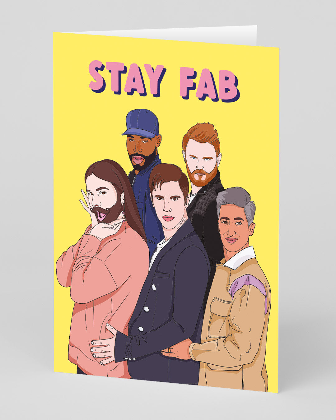 Funny Birthday Card Stay Fab Greeting Card