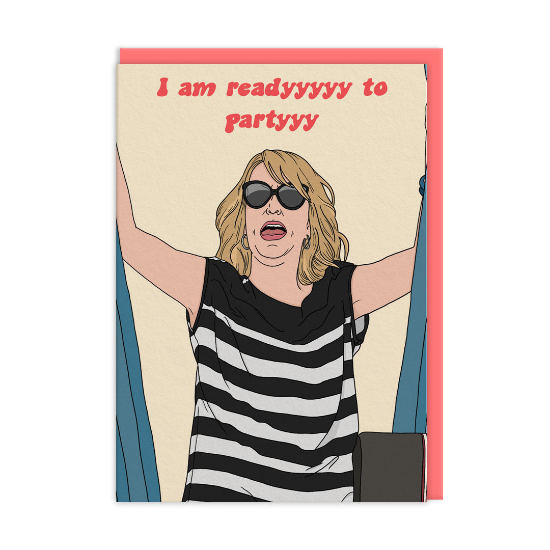 Bridesmaids Ready To Party Greeting Card