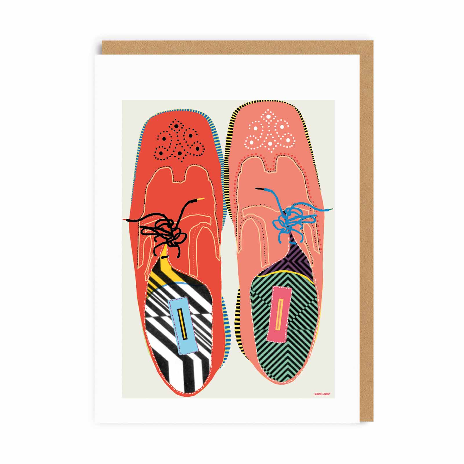 Brogues Greeting Card