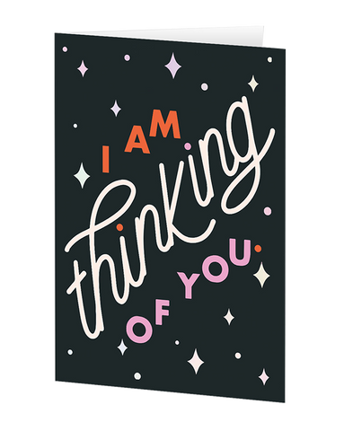 Personalised I Am Thinking of You Card