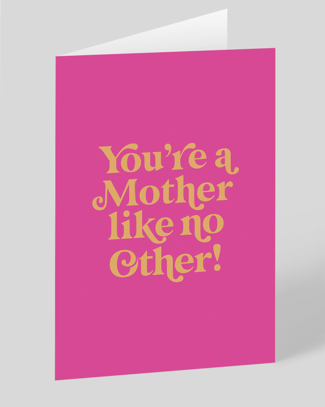 Birthday Card for Mum Mother Like No Other Greeting Card