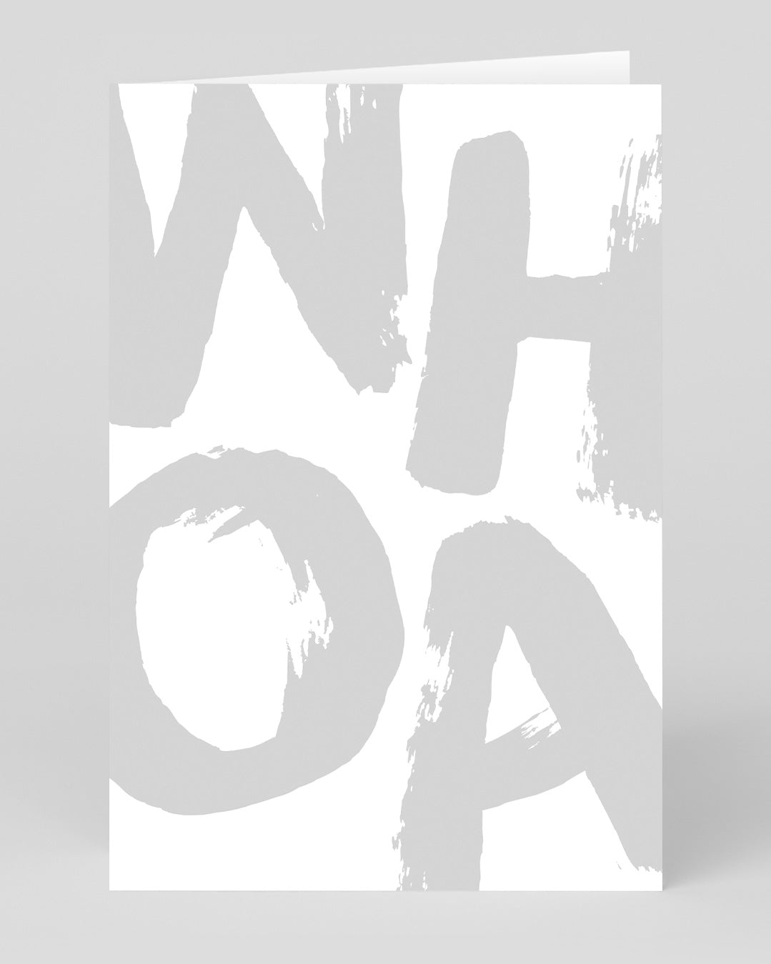 Whoa Greeting Card