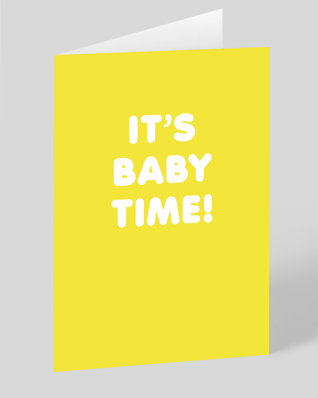 It’s Baby Time New Baby Card