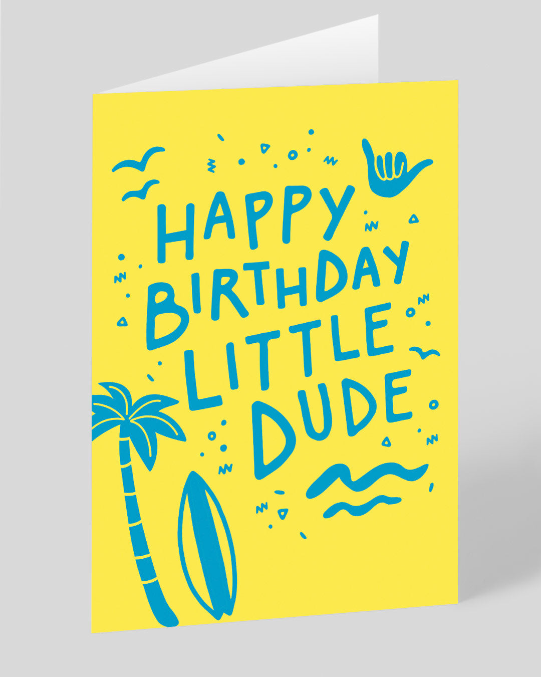 Birthday Card Little Dude Happy Birthday Card