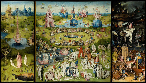 The Garden of Earthly Delights painting by Hieronymus Bosch