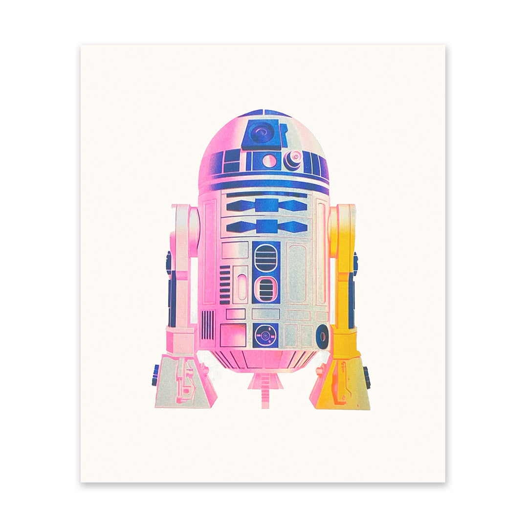 Droid Art Print