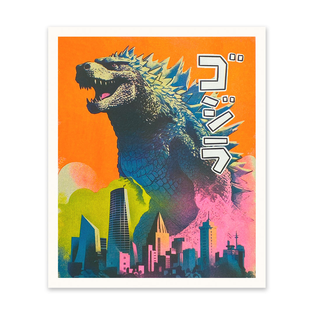 Godzilla Art Print