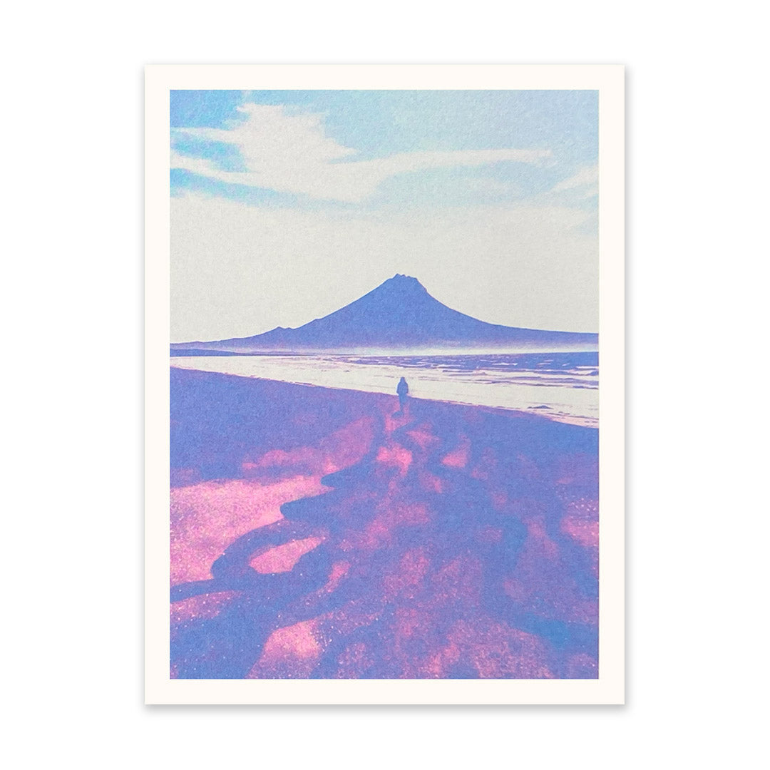 Purple Landscape 1 Art Print