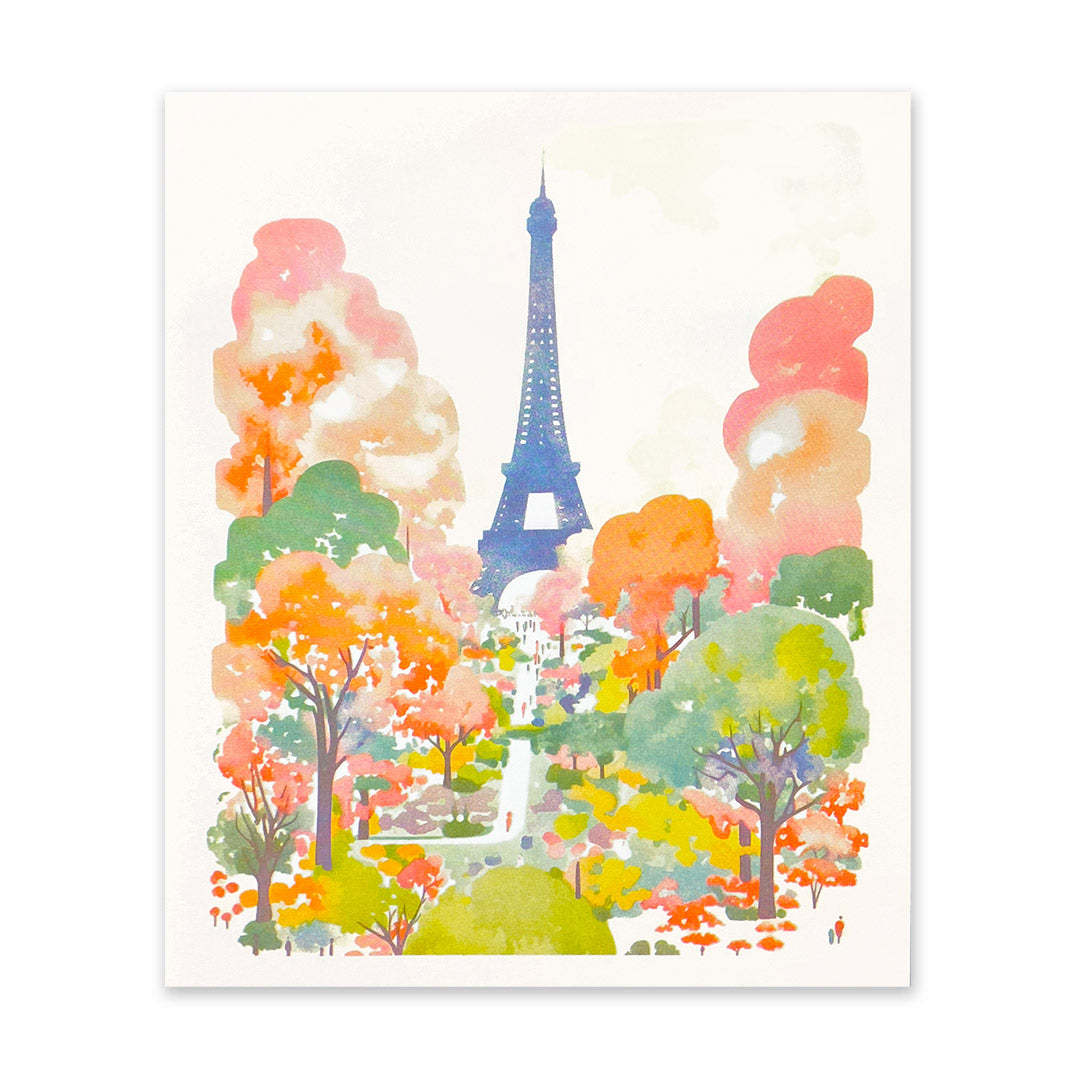 Eiffel Tower 3 Art Print