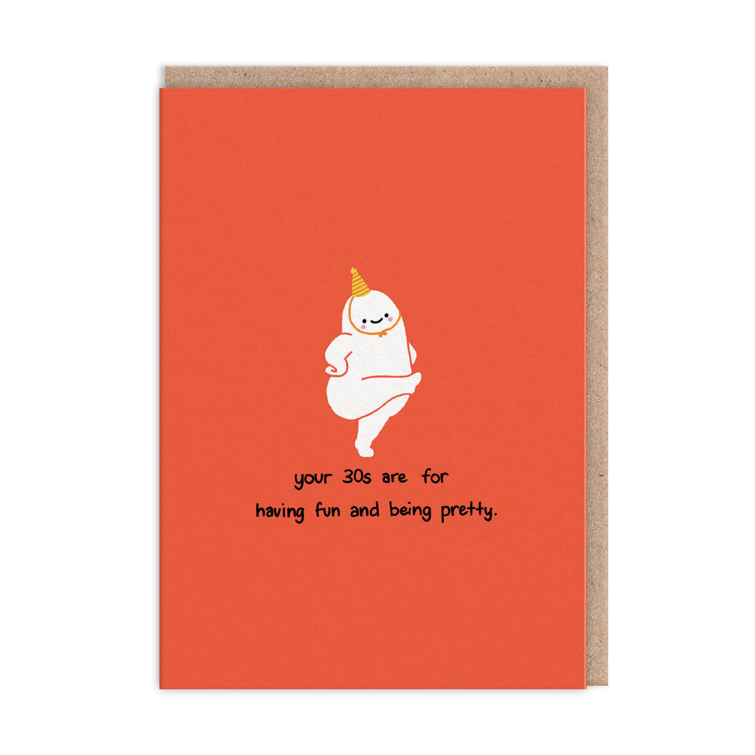 30’s Having Fun Greeting Card