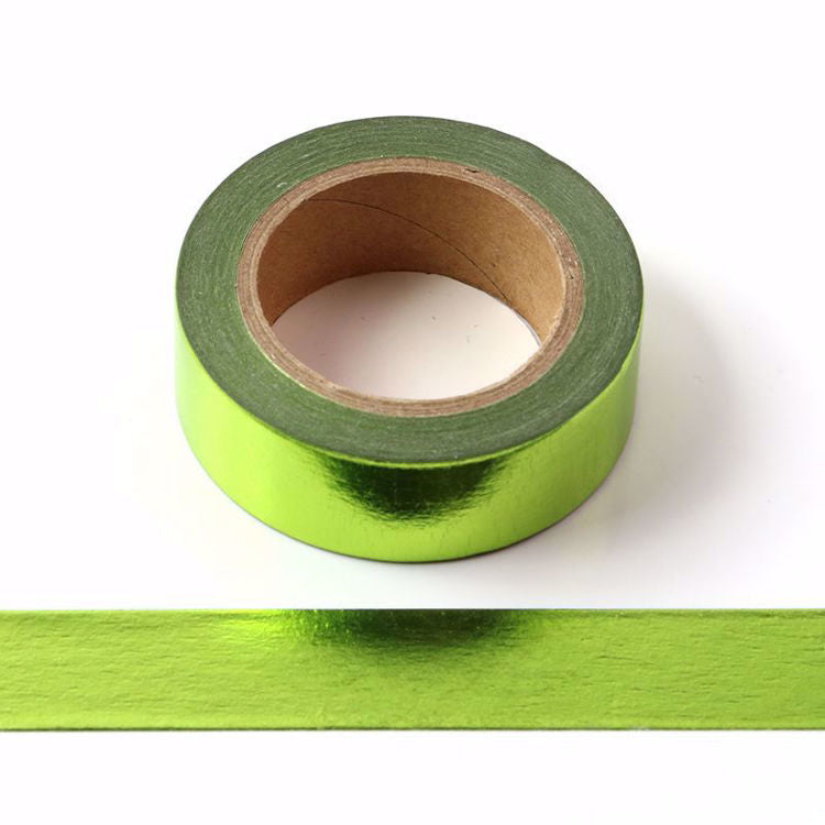 Green Foil Washi Tape