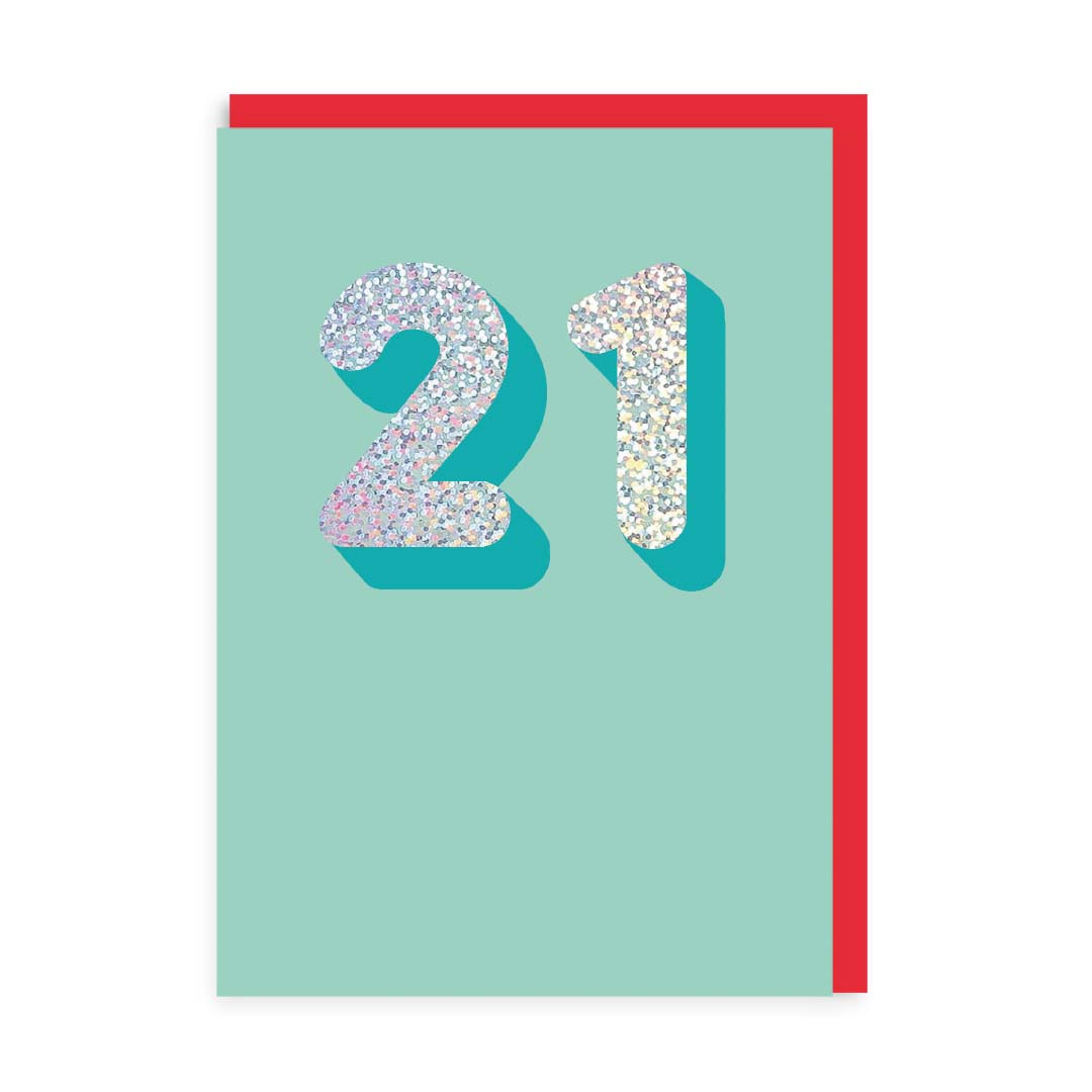 21st Birthday Card 21st Birthday Card