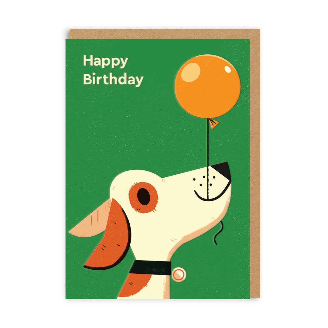 Birthday Card Birthday Dog Greeting Card