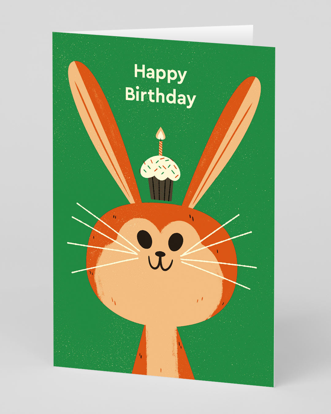 Birthday Card Happy Birthday Cake Bunny Card