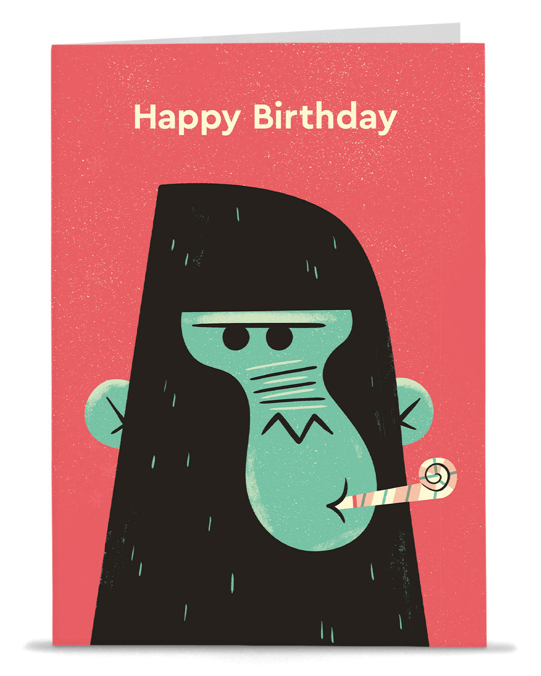 Personalised Birthday Gorilla Birthday Card