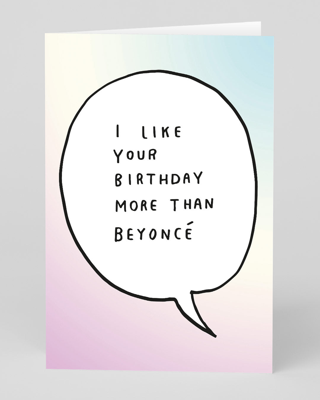 Birthday Card Like More Than Beyonce Birthday Card