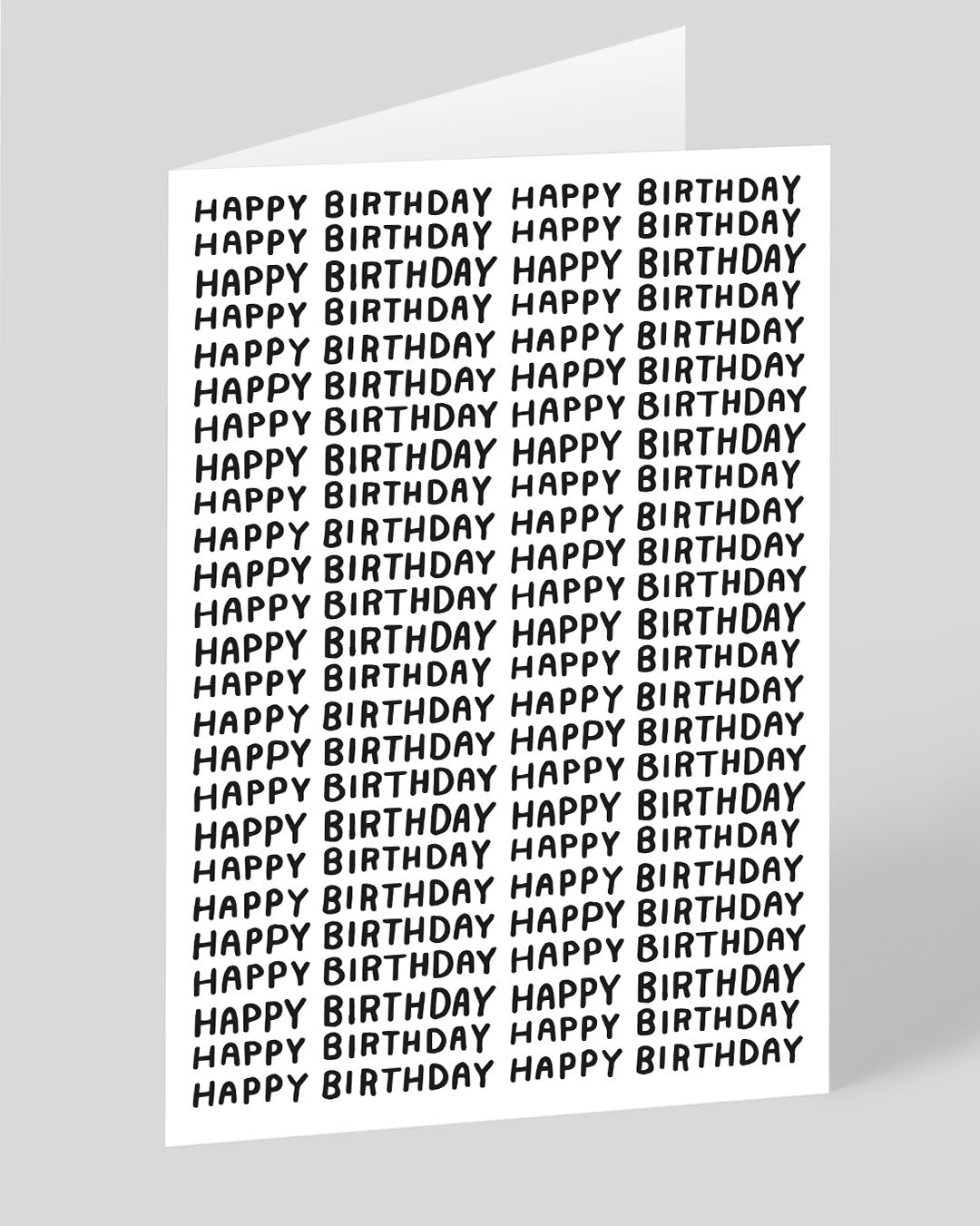 Birthday Card On Repeat Birthday Card