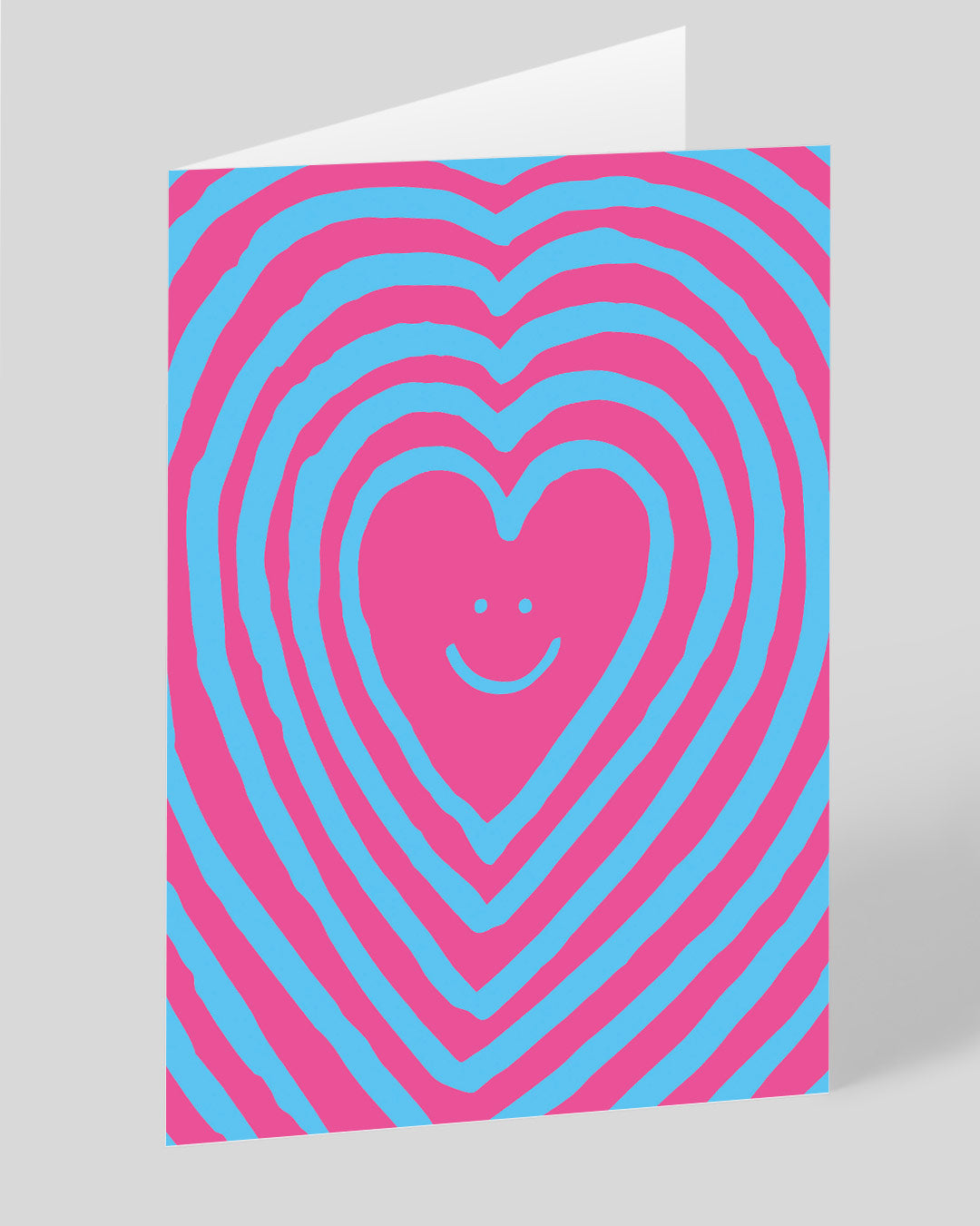 Valentine’s Day | Valentines Card For Him or Her | Personalised Happy Heart Greeting Card | Ohh Deer Unique Valentine’s Card | Made In The UK, Eco-Friendly Materials, Plastic Free Packaging