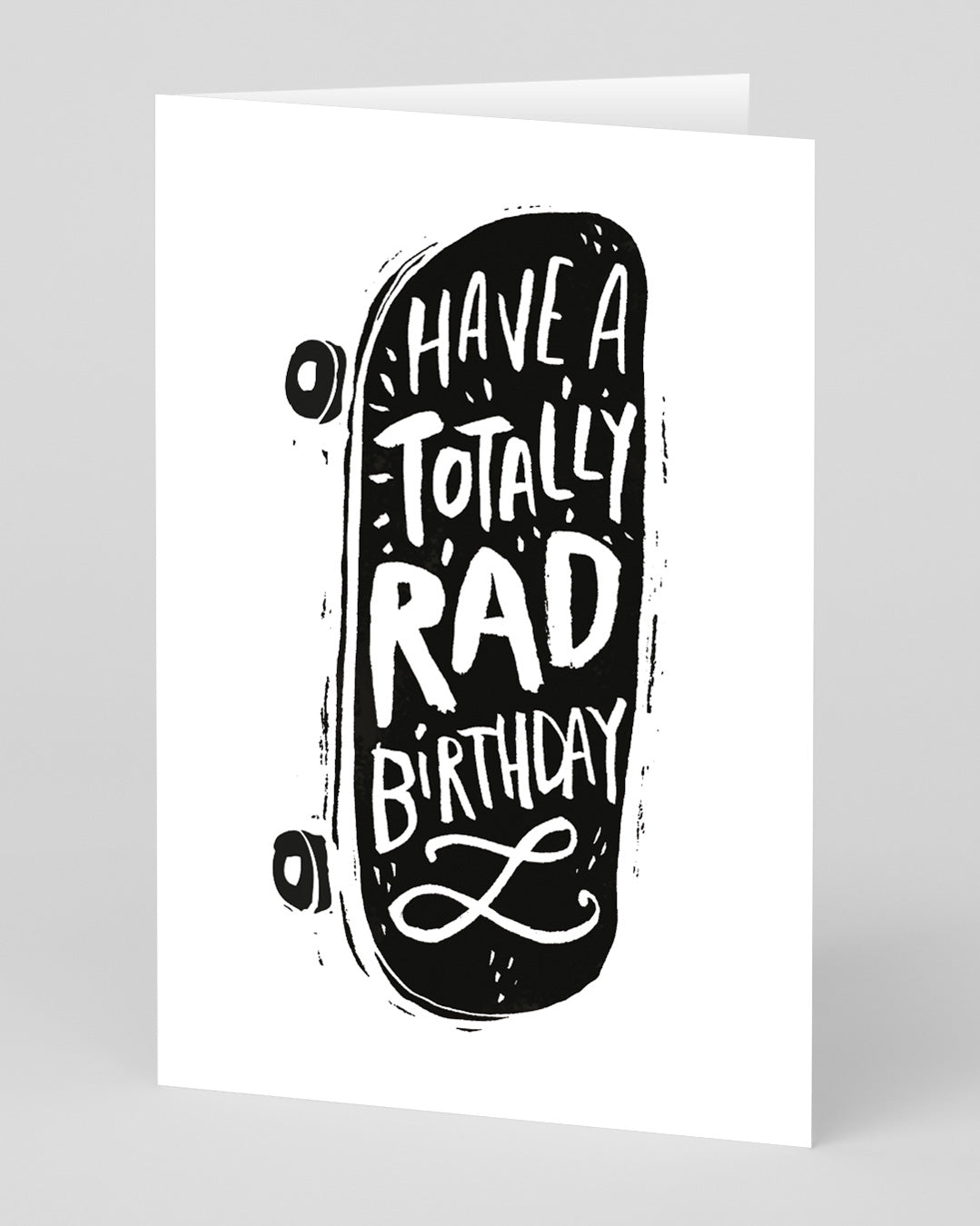 Personalised Totally Rad Birthday Card