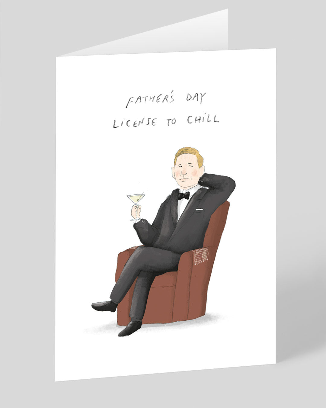 Father’s Day Funny Licence To Chill Father’s Day Card