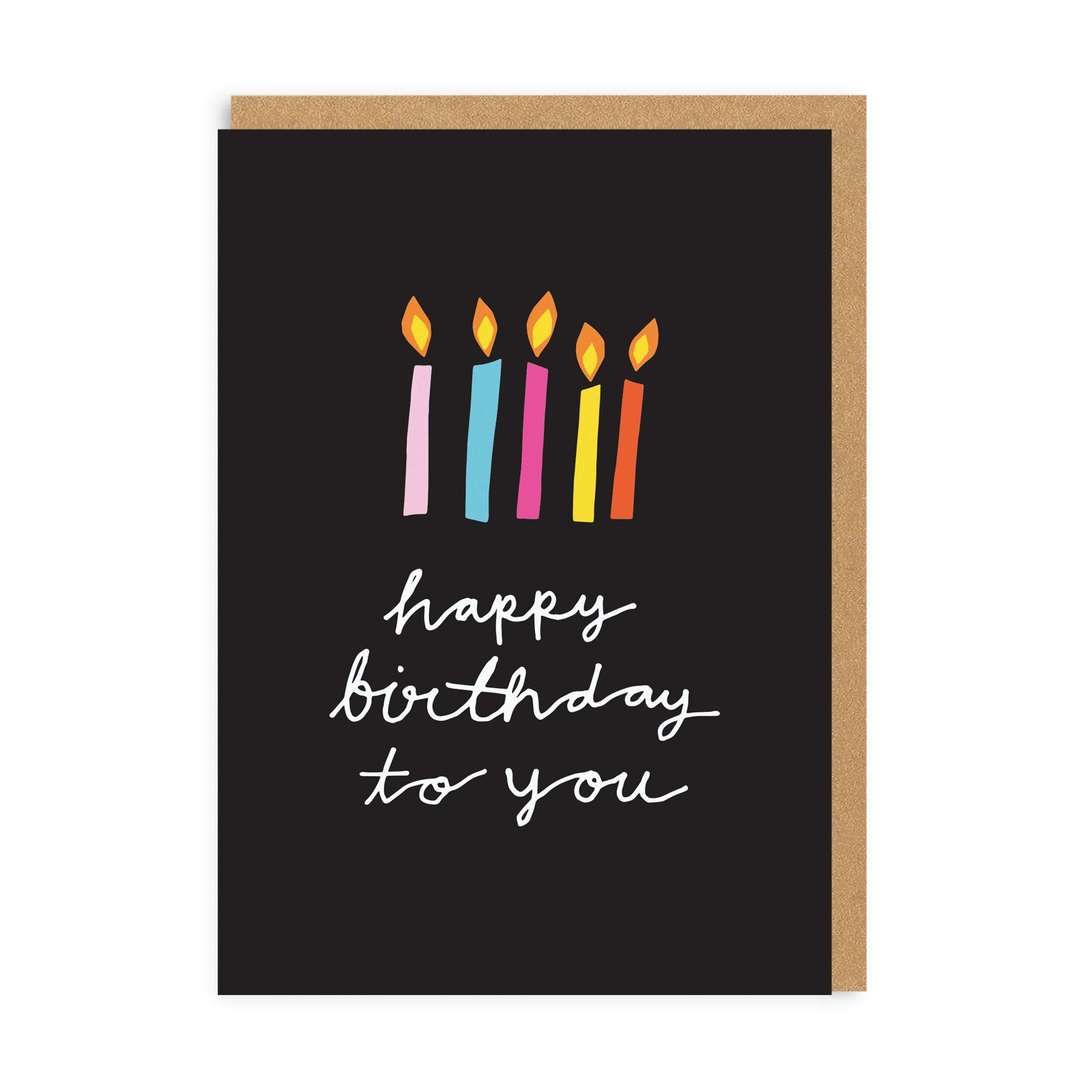 Birthday Card Happy Birthday To You Candles Birthday Card
