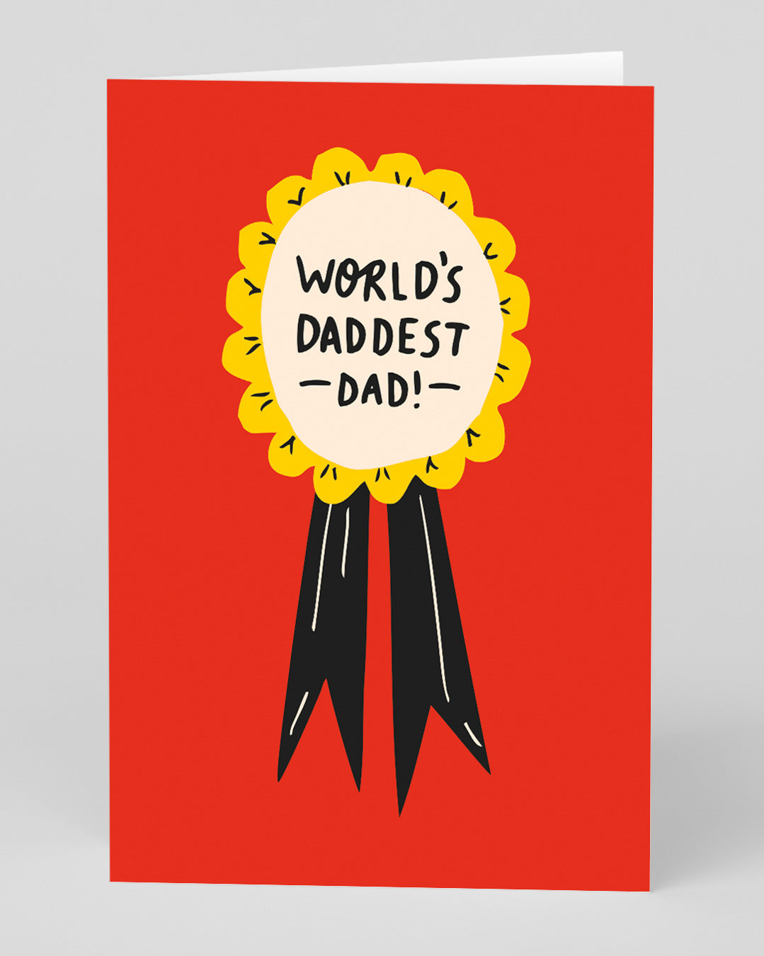 Father’s Day Cute World’s Daddest Dad Greeting Card