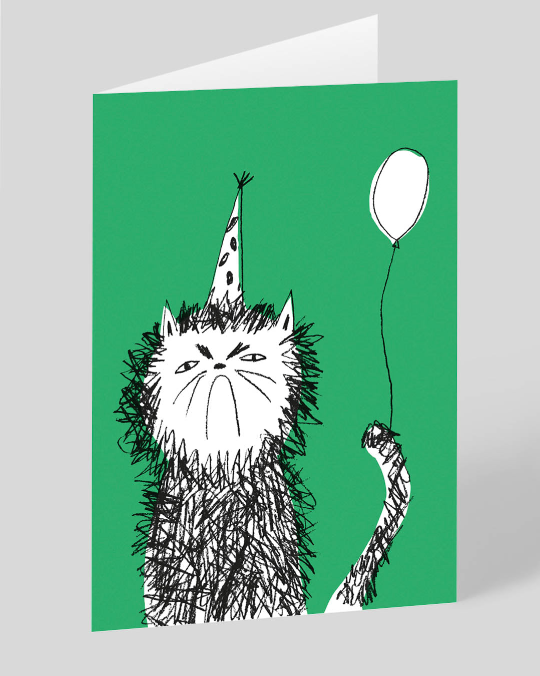 Funny Birthday Card Snitty Kitty Birthday Card