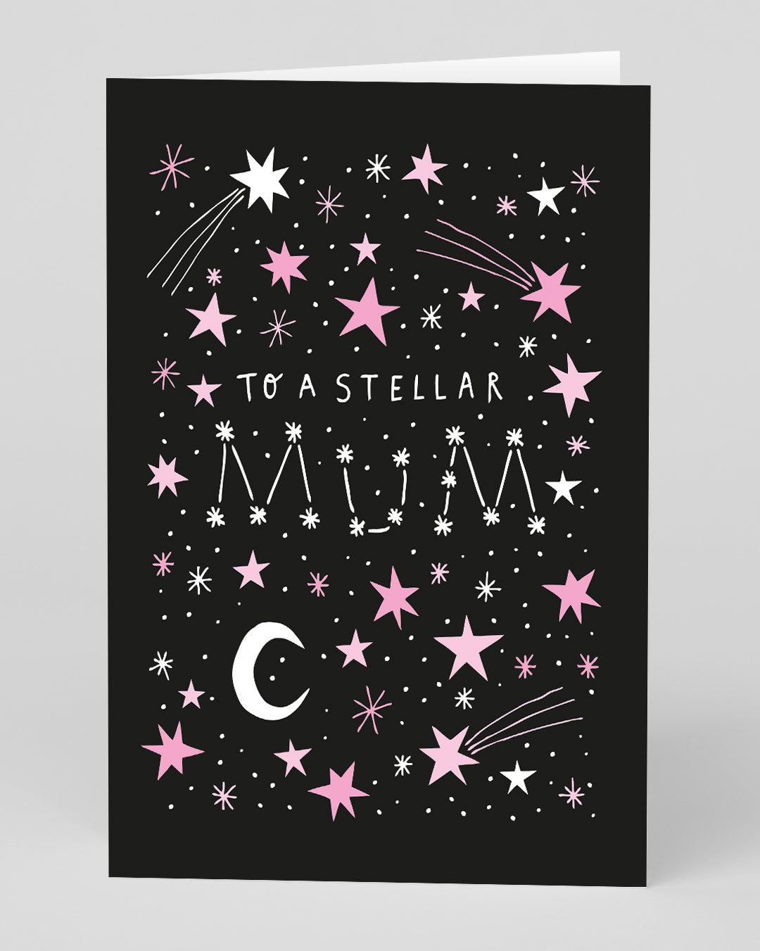 Birthday Card for Mum To A Stellar Mum Stars Greeting Card