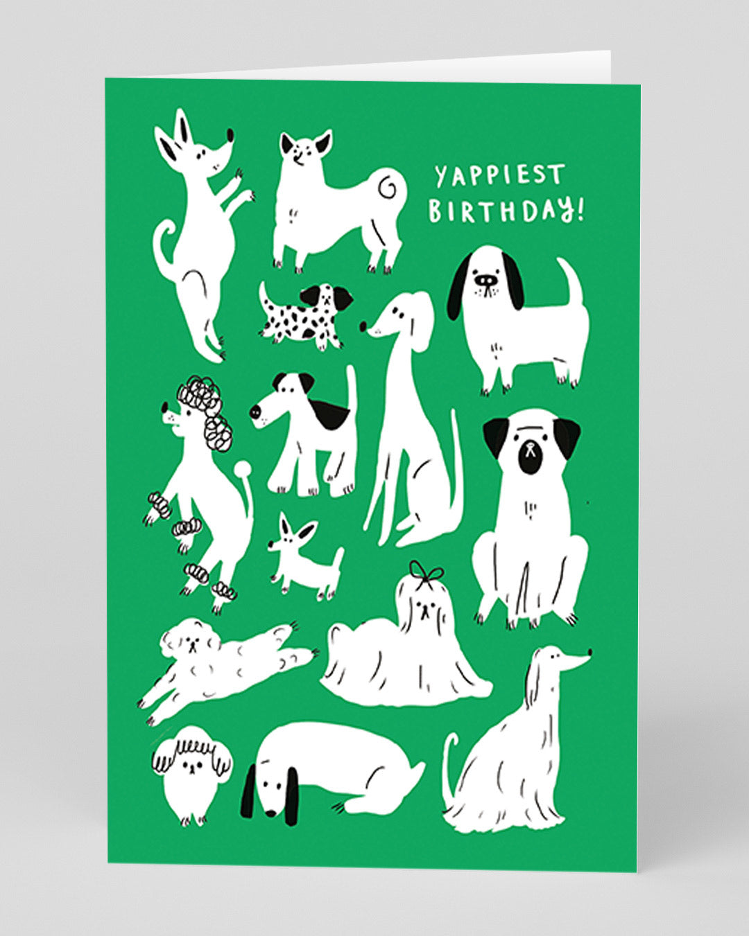 Birthday Card Yappy Birthday Dogs Card