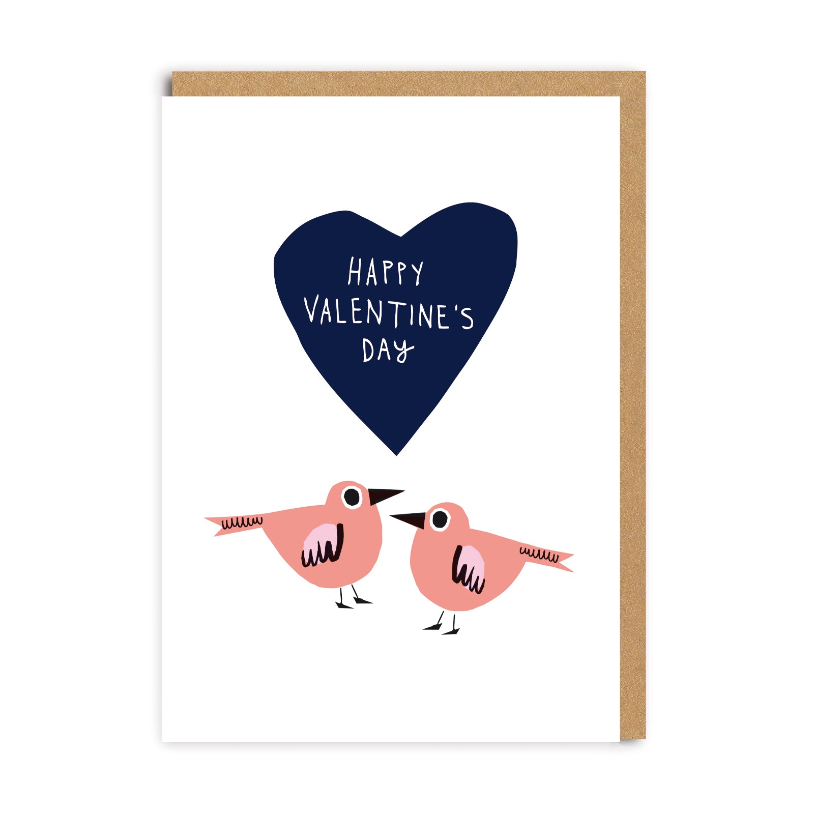 Valentine’s Day | Cute Valentines Card For Her or Him | Love Birds Valentine’s Day Card | Ohh Deer Unique Valentine’s Card | Artwork by Badger and Burke | Made In The UK, Eco-Friendly Materials, Plastic Free Packaging