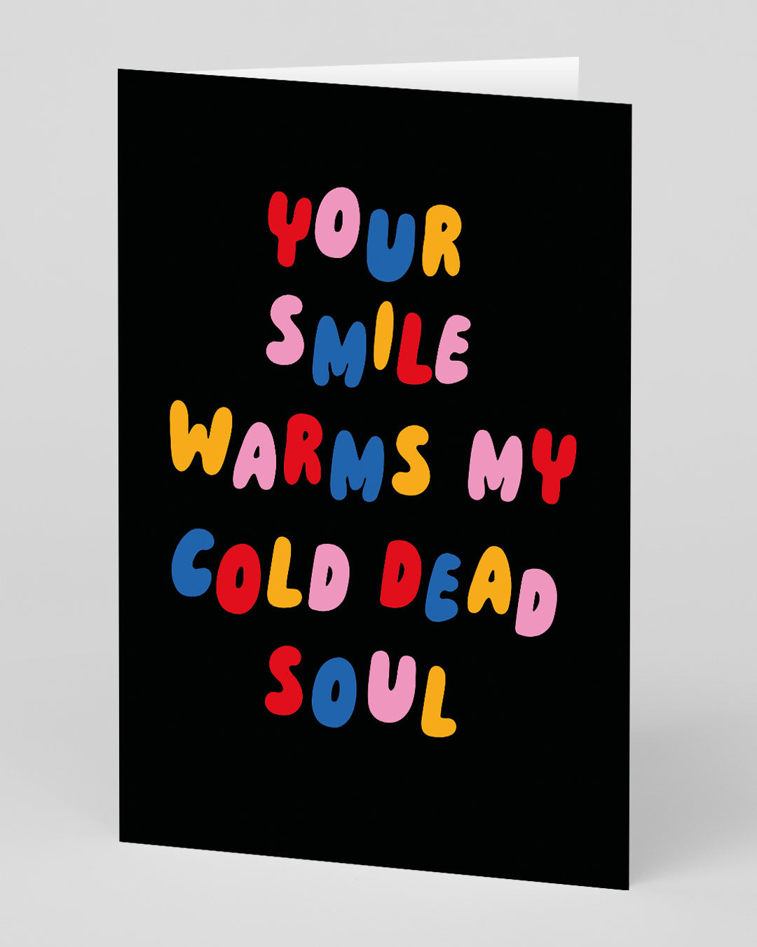 Valentine’s Day | Funny Valentines Card For Him or Her | Personalised Your Smile My Dead Soul Greeting Card | Ohh Deer Unique Valentine’s Card | Made In The UK, Eco-Friendly Materials, Plastic Free Packaging