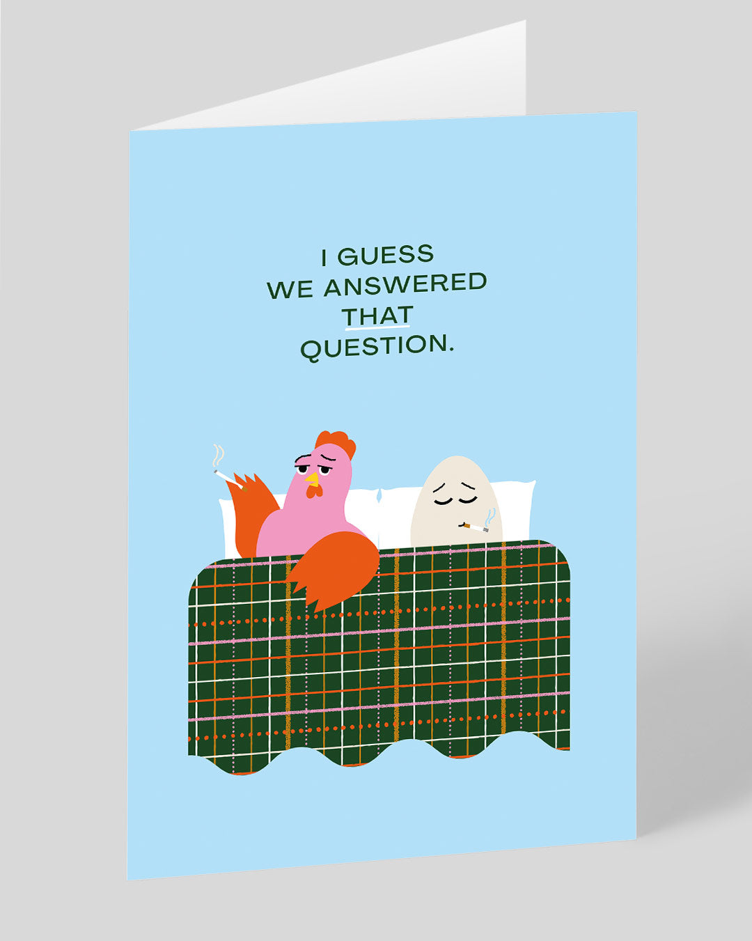 Valentine’s Day | Funny Valentines Card For Him or Her | Personalised Chicken and the Egg Greeting Card | Ohh Deer Unique Valentine’s Card | Made In The UK, Eco-Friendly Materials, Plastic Free Packaging