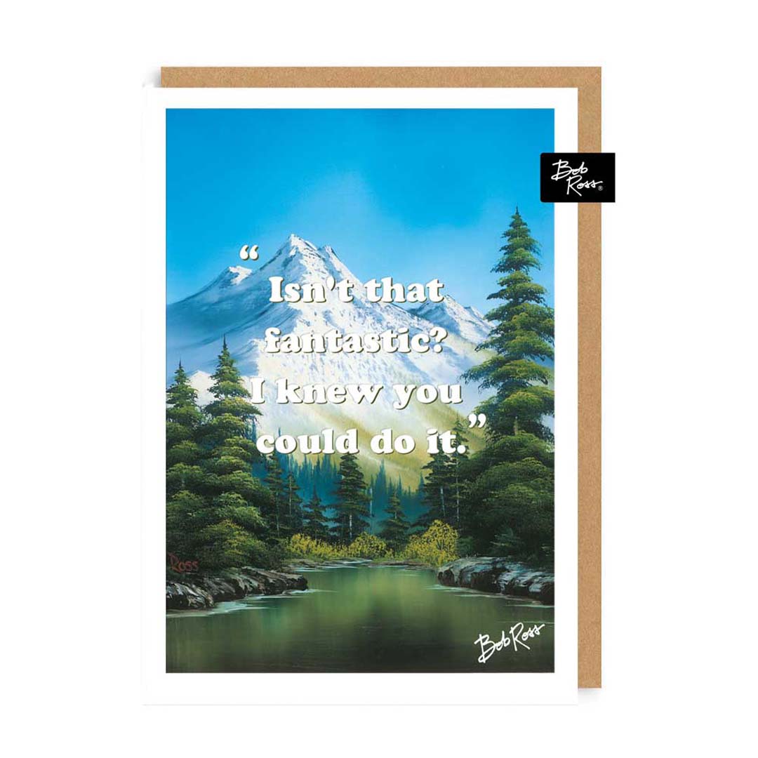 River Mountains Isn’t it Fantastic Greeting Card