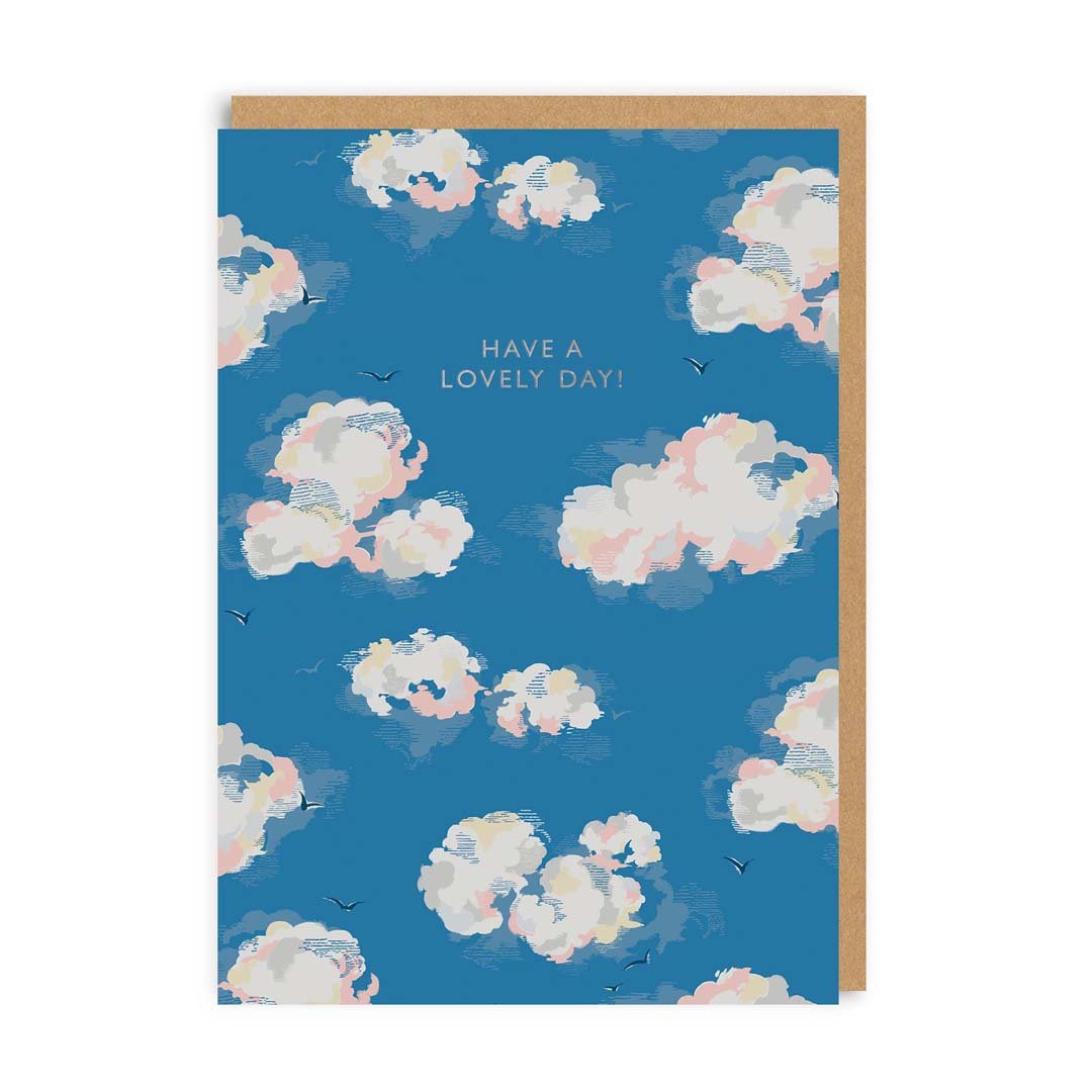 Father’s Day Funny Have A Lovely Day Clouds Greeting Card