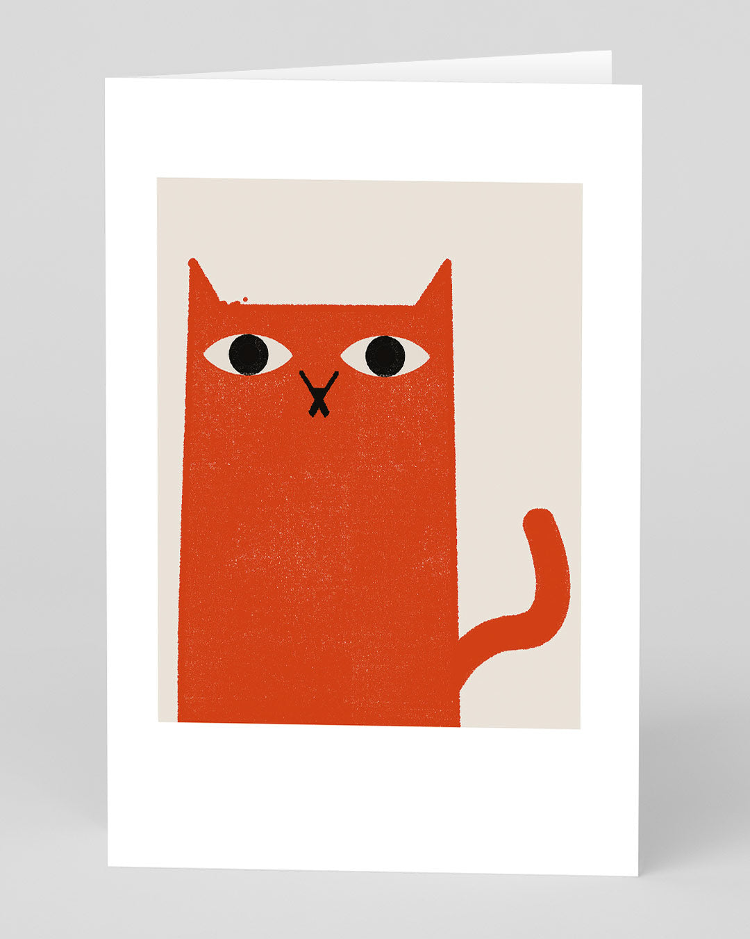 Birthday Card Ginger Cat Greeting Card