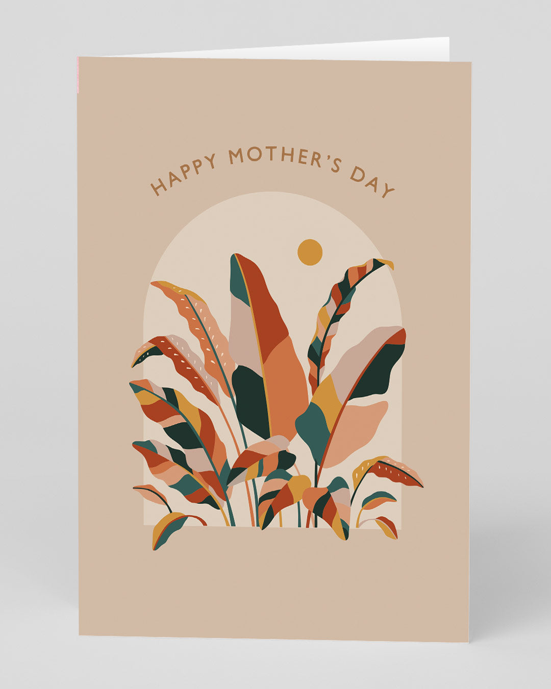 Personalised Mother’s Day Leaves Greeting Card