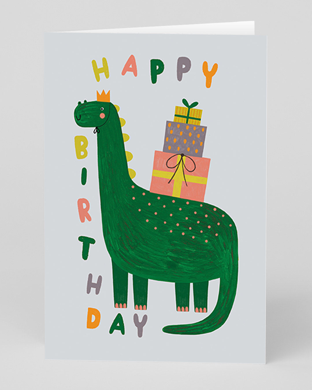 Birthday Card Happy Birthday Cute Dinosaur Card