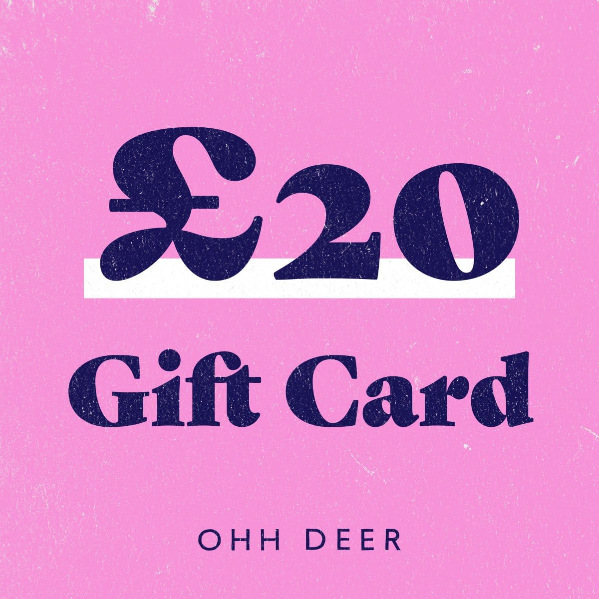 E-Gift Card (Email Delivery), PS20.00 GBP