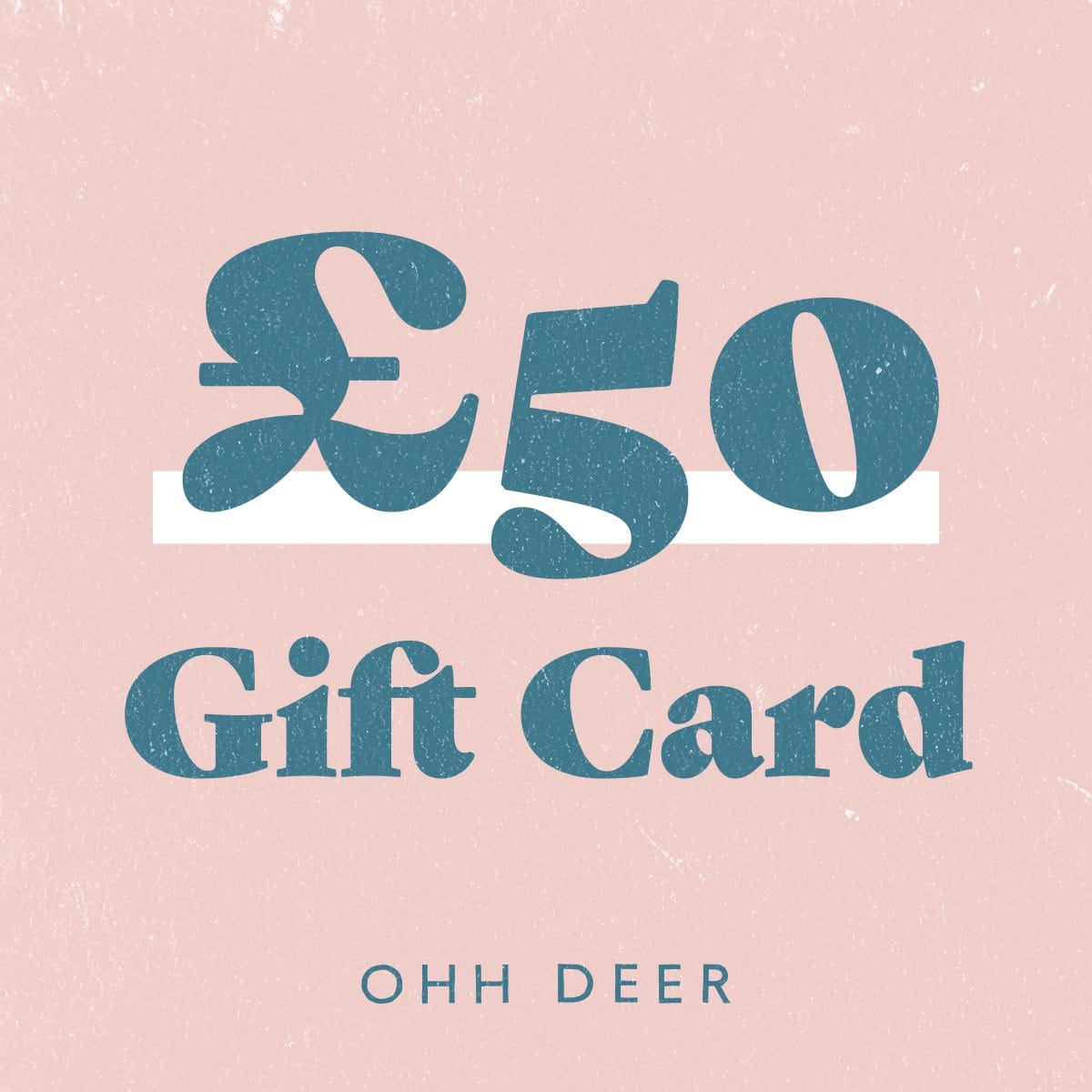 E-Gift Card (Email Delivery), PS50.00 GBP
