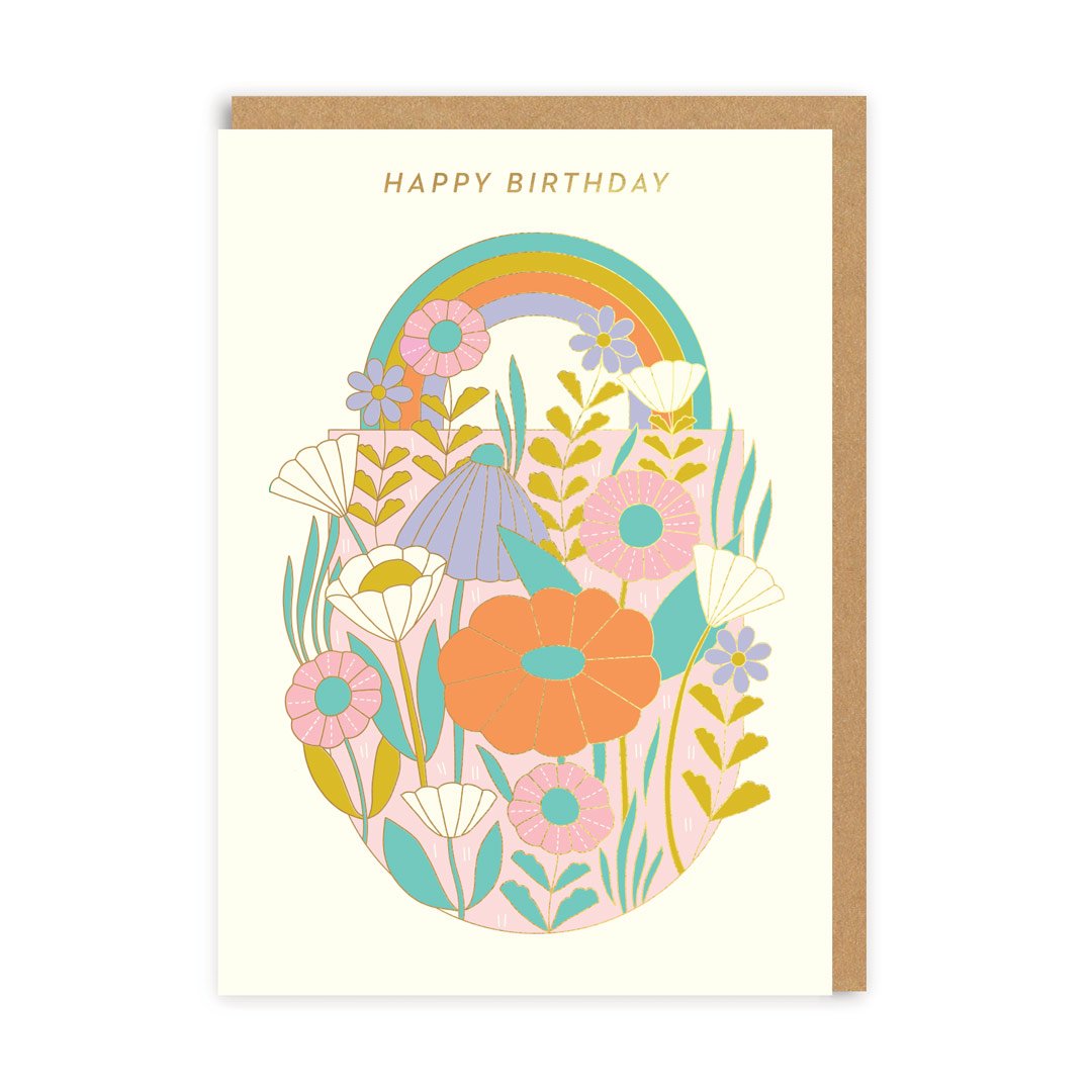 Birthday Card Happy Birthday Daisies Greeting Card