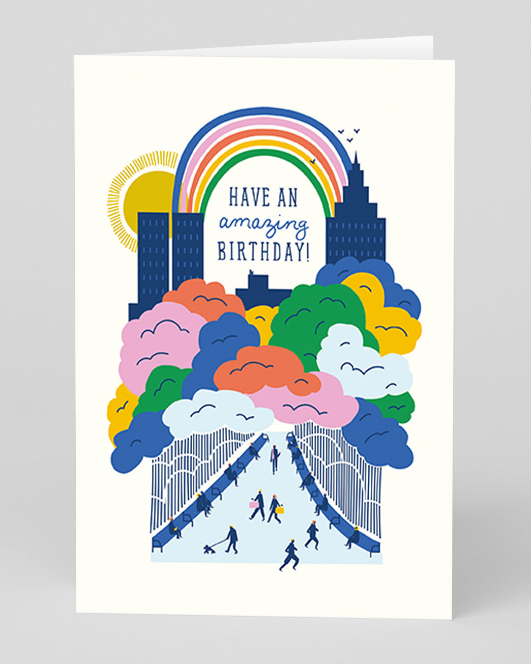 Birthday Card Have An Amazing Birthday City Greeting Card