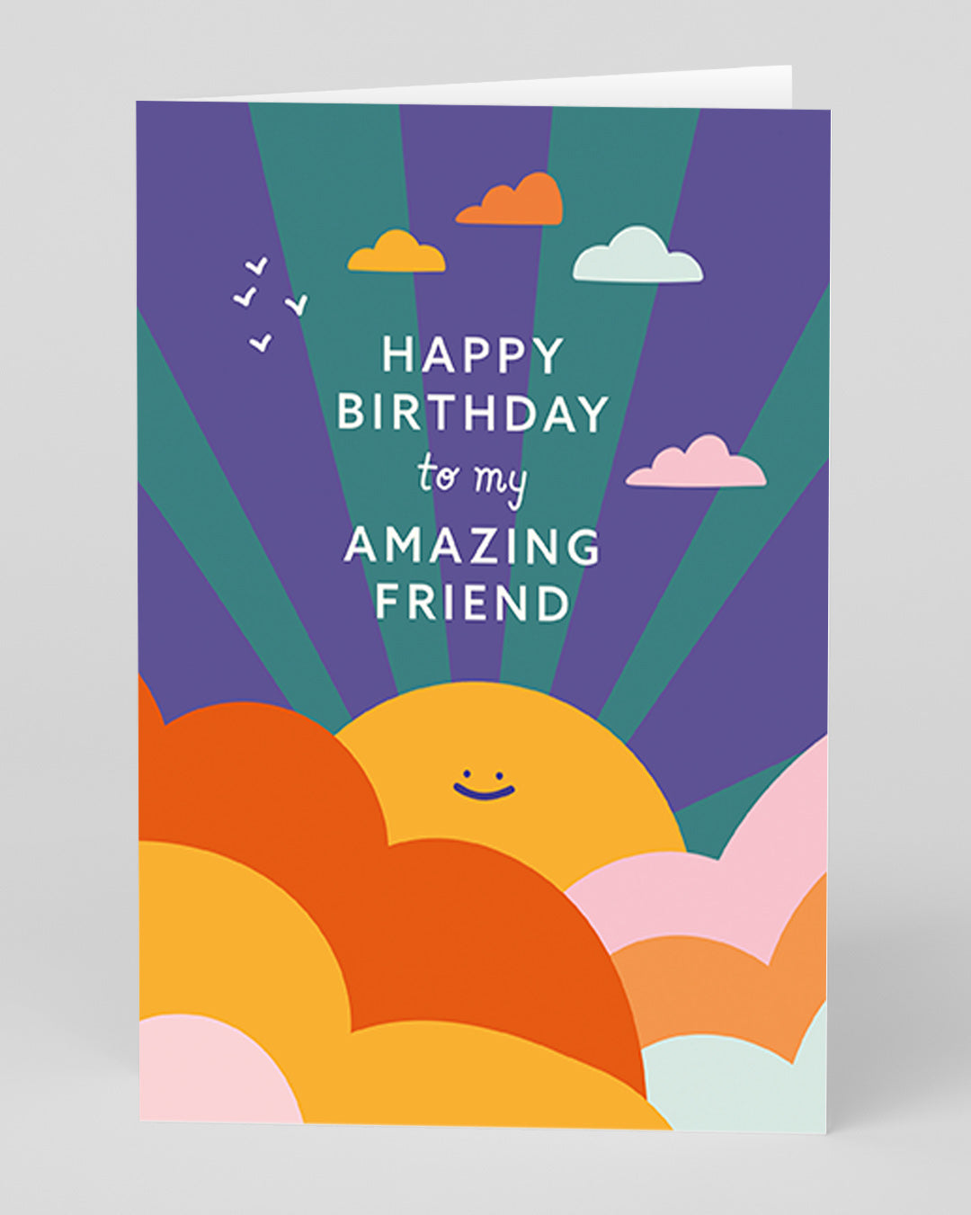 Birthday Card for Friend Amazing Friend Sunshine Birthday Card