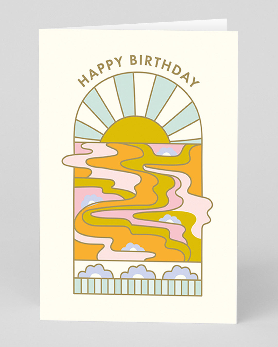 Birthday Card Sunrise Happy Birthday Card